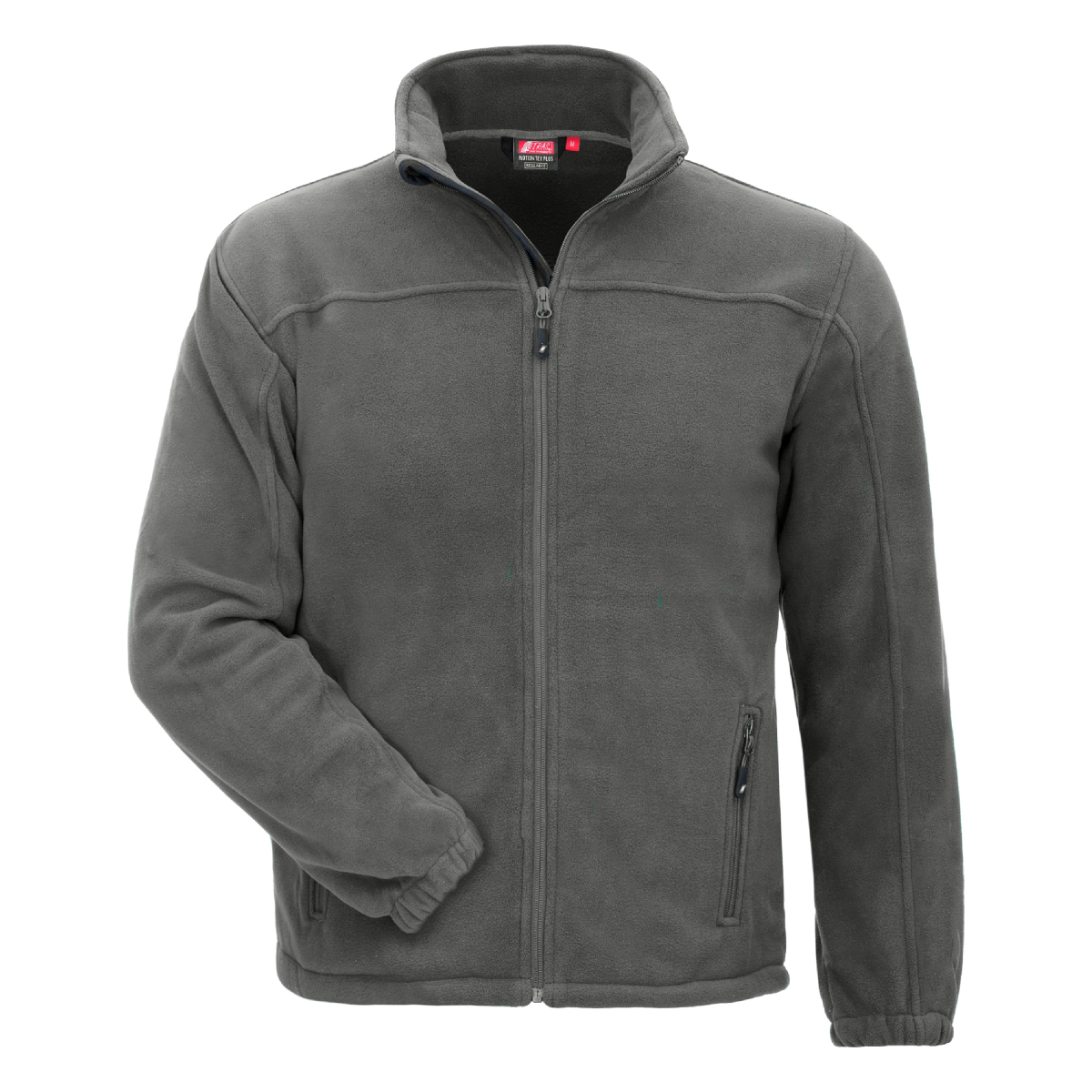 NITRAS MOTION TEX PLUS, Fleece-Jacke, Farbe: grau