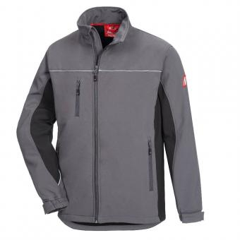 NITRAS MOTION TEX LIGHT, Softshelljacke, grau / schwarz