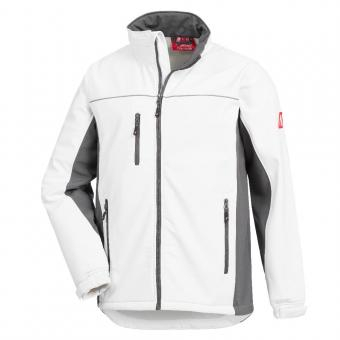 NITRAS MOTION TEX LIGHT, Softshelljacke, weiß / grau