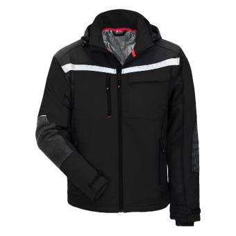 NITRAS MOTION TEX PLUS, Softshelljacke, schwarz