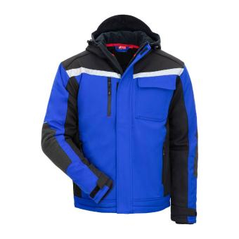 NITRAS MOTION TEX PLUS, Winter-Softshelljacke, blau / schwarz