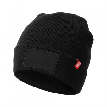NITRAS Strickmütze, Winterfutter aus 3M® Thinsulate, mit Patch