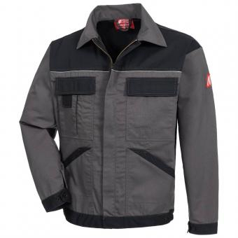 NITRAS MOTION TEX LIGHT, Arbeitsjacke, grau/schwarz, STANDARD 100 by OEKO-TEX®
