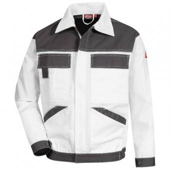 NITRAS MOTION TEX LIGHT, Arbeitsjacke, weiß/grau, STANDARD 100 by OEKO-TEX®
