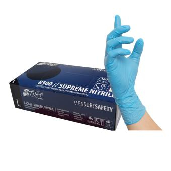 NITRAS SUPREME NITRILE, Nitril-Einmalhandschuhe, blau