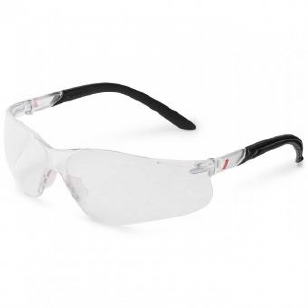 NITRAS VISION PROTECT, Schutzbrille, Tragkrper schwarz / transparent, Sichtscheiben klar, EN 166