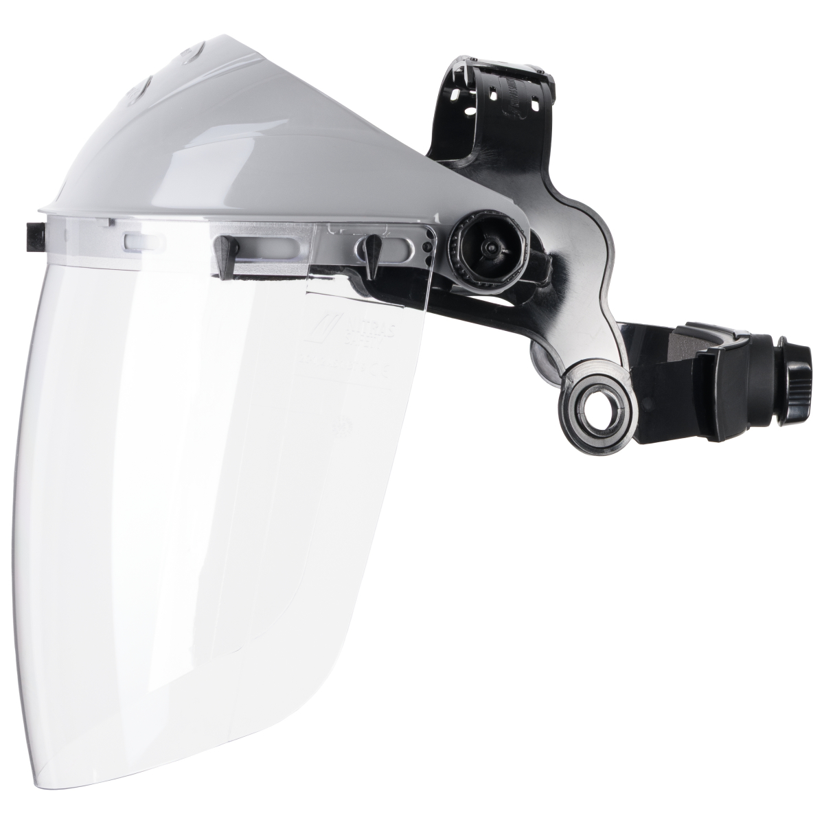 NITRAS PROTECT Visier, transparent / schwar