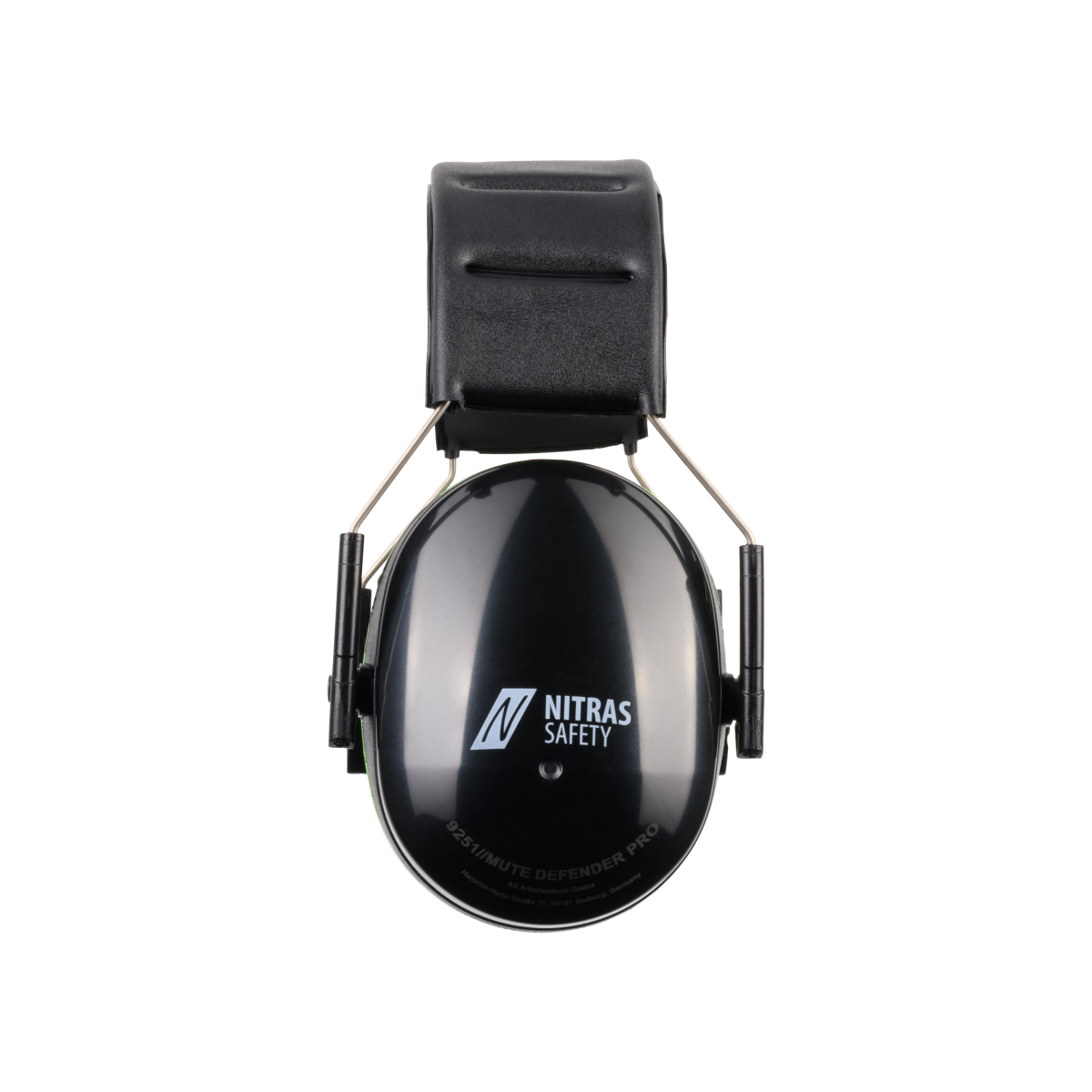 NITRAS MUTE DEFENDER PRO, Kapselgehörschutz, schwarz / grün