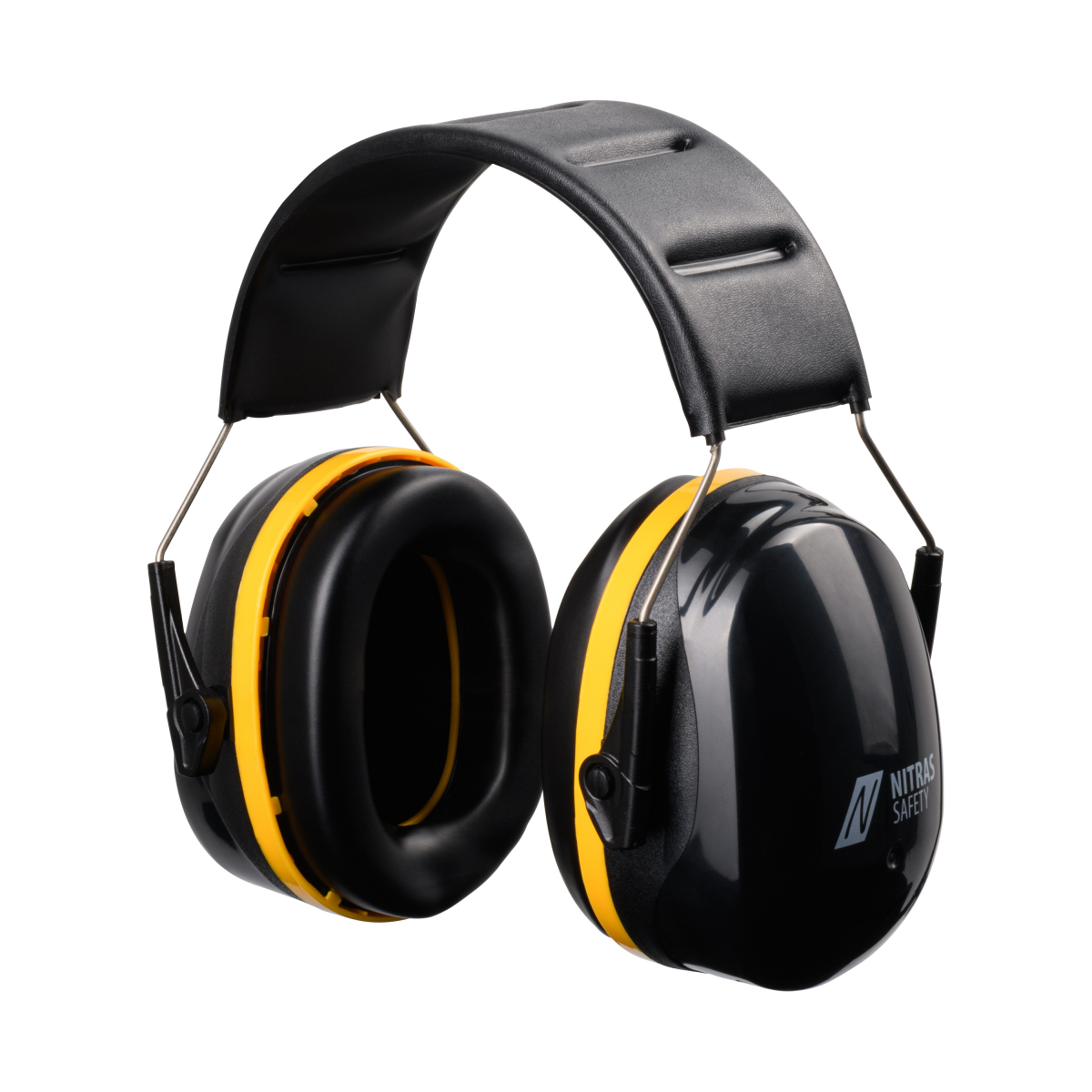 NITRAS MUTE DEFENDER PRO, Kapselgehörschutz, schwarz / gelb