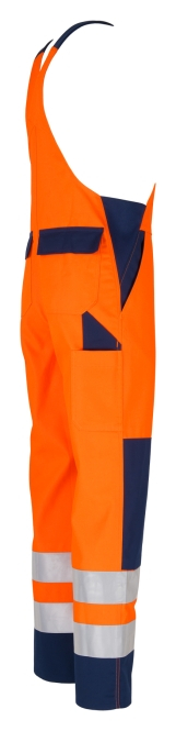 BEB-Warnschutz, Warn-Latzhose mit Reflexstreifen silber 3M9910 warnoran