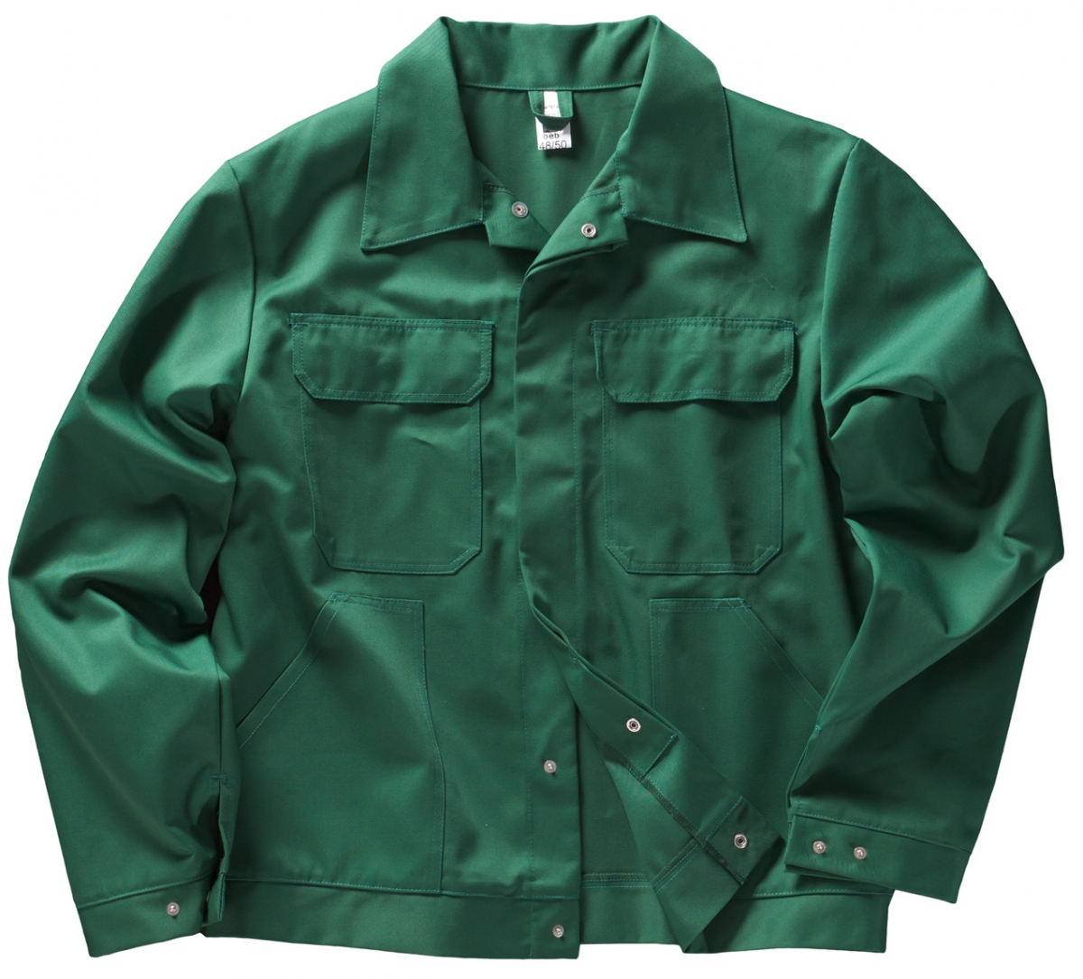 BEB-Workwear, Arbeitsjacke, Herren-Arbeits-Berufs-Bund-Jacke, Basic grün