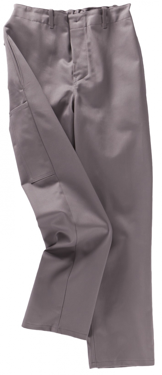 BEB-Schweißer-Schutz, Schweißer-Arbeits-Bund-Hose, Schweißerhose, 460g/qm grau