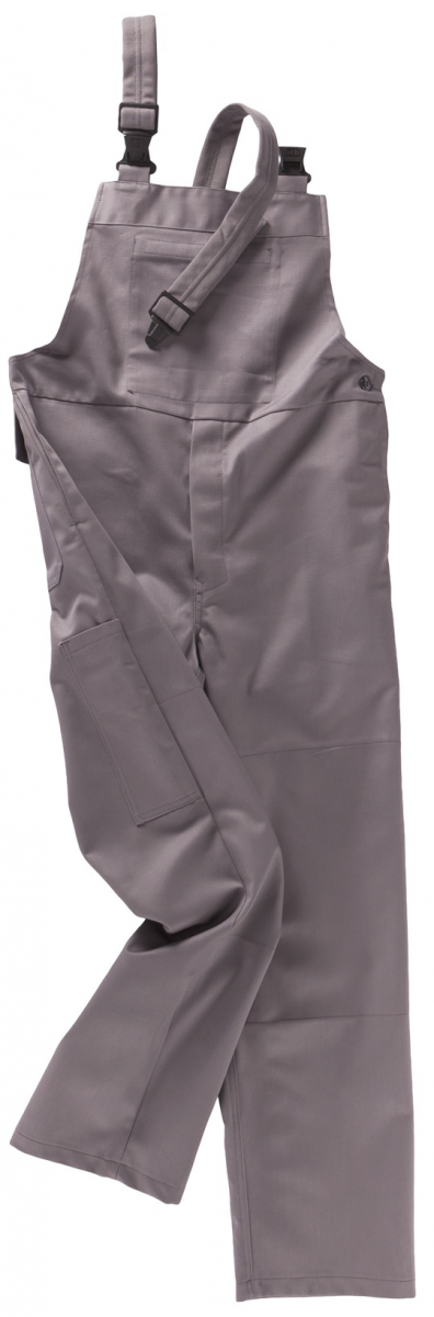BEB-Workwear, Arbeits-Latzhose, Schweißerlatzhose grau