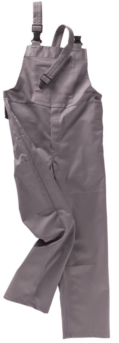 BEB-Workwear, Arbeits-Latzhose, Schweißerlatzhose grau