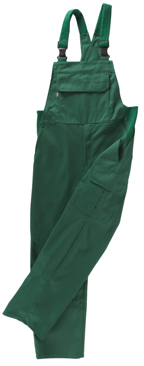 BEB-Workwear, Arbeits-Latzhose, Fliesenlegerlatzhose grün
