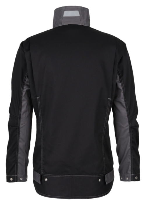 BEB-Workwear, Arbeitsjacke, Herren-Arbeits-Berufs-Bund-Jacke, Inflame schwarz/grau