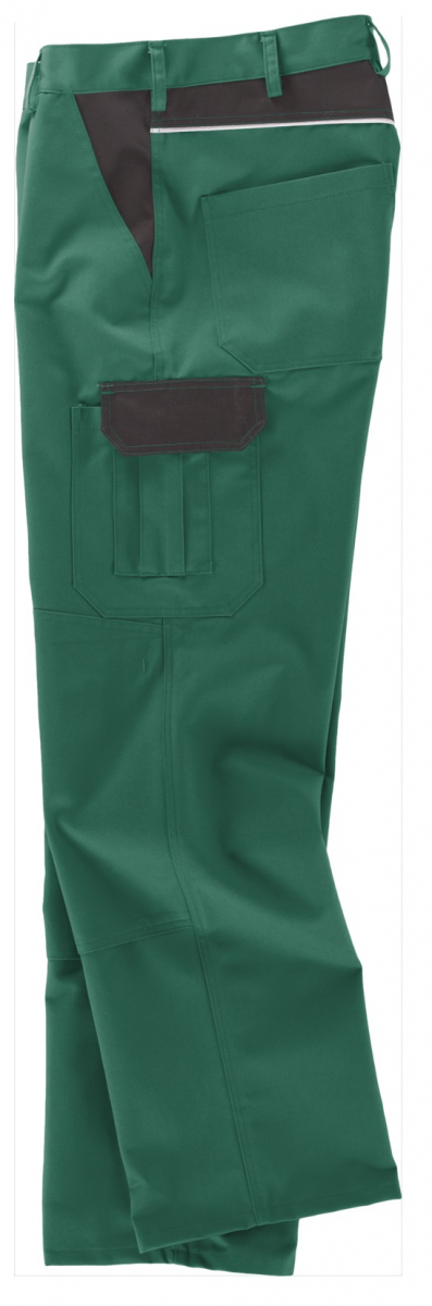 BEB-Workwear, Arbeitshose, Herren-Berufs-Bund-Hose, Classic, grün / schwarz