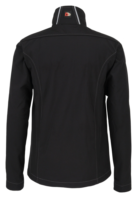 BEB-Workwear, Herren-Softshelljacke schwarz