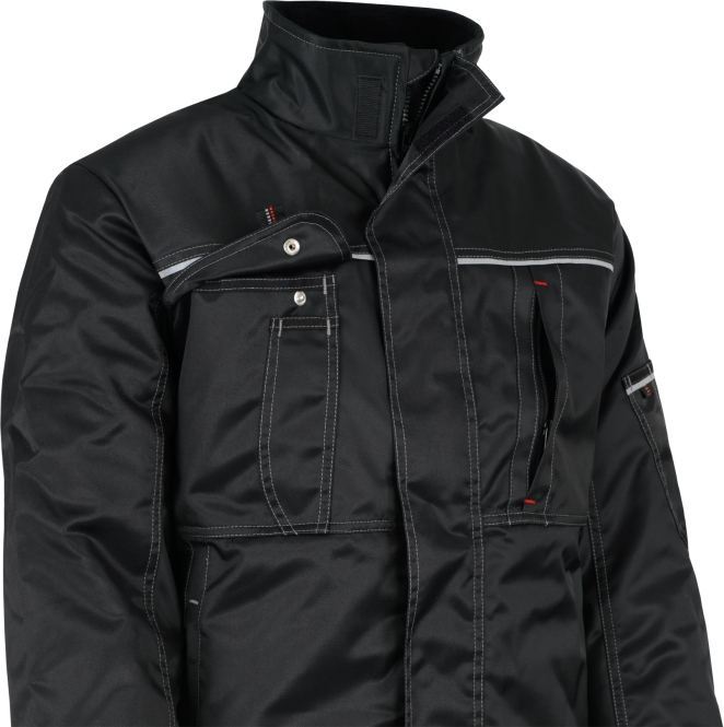 BEB-Workwear, Herren-Winterjacke schwarz