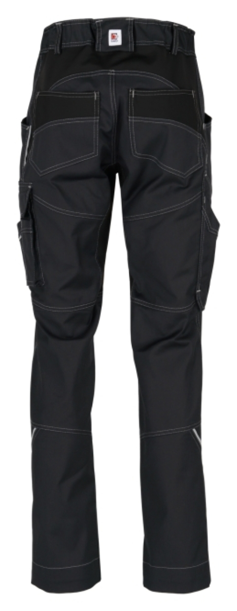BEB-Workwear, Arbeitshose, Herren-Bundhose, Flex, Fairtrade, schwarz