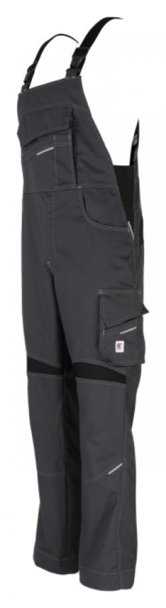 BEB-Workwear, Herren-Latzhose, Flex, Fairtrade, schwarz