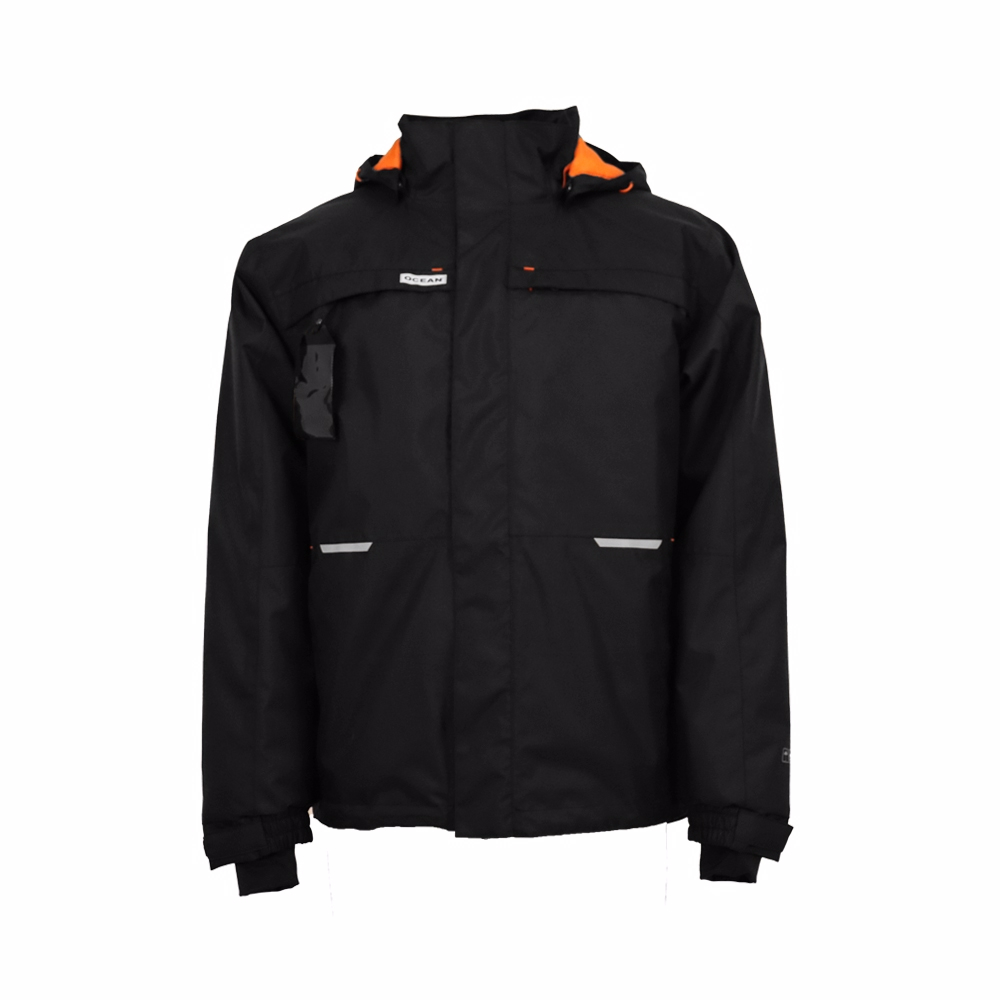 OCEAN-Work-Fargo-Jacke, 175 g/m², schwarz