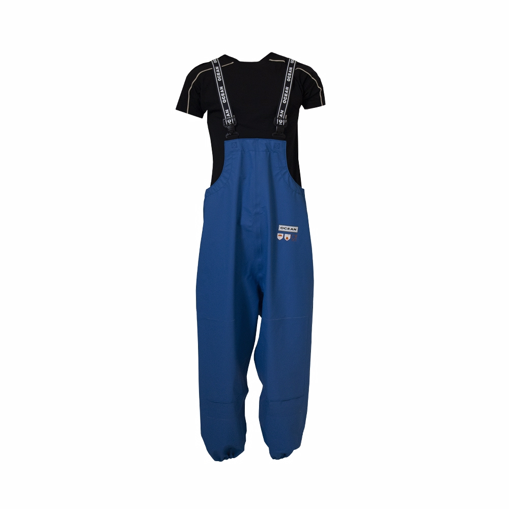 OCEAN-Albertville-Comfort-Latzhose mit verstärktem Knie, 300 g/m², königsblau