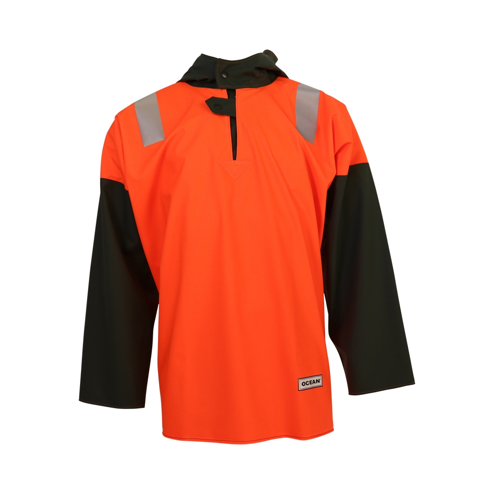OCEAN-Mariner-Premium-Smock, 300 g/m², orange/oliv