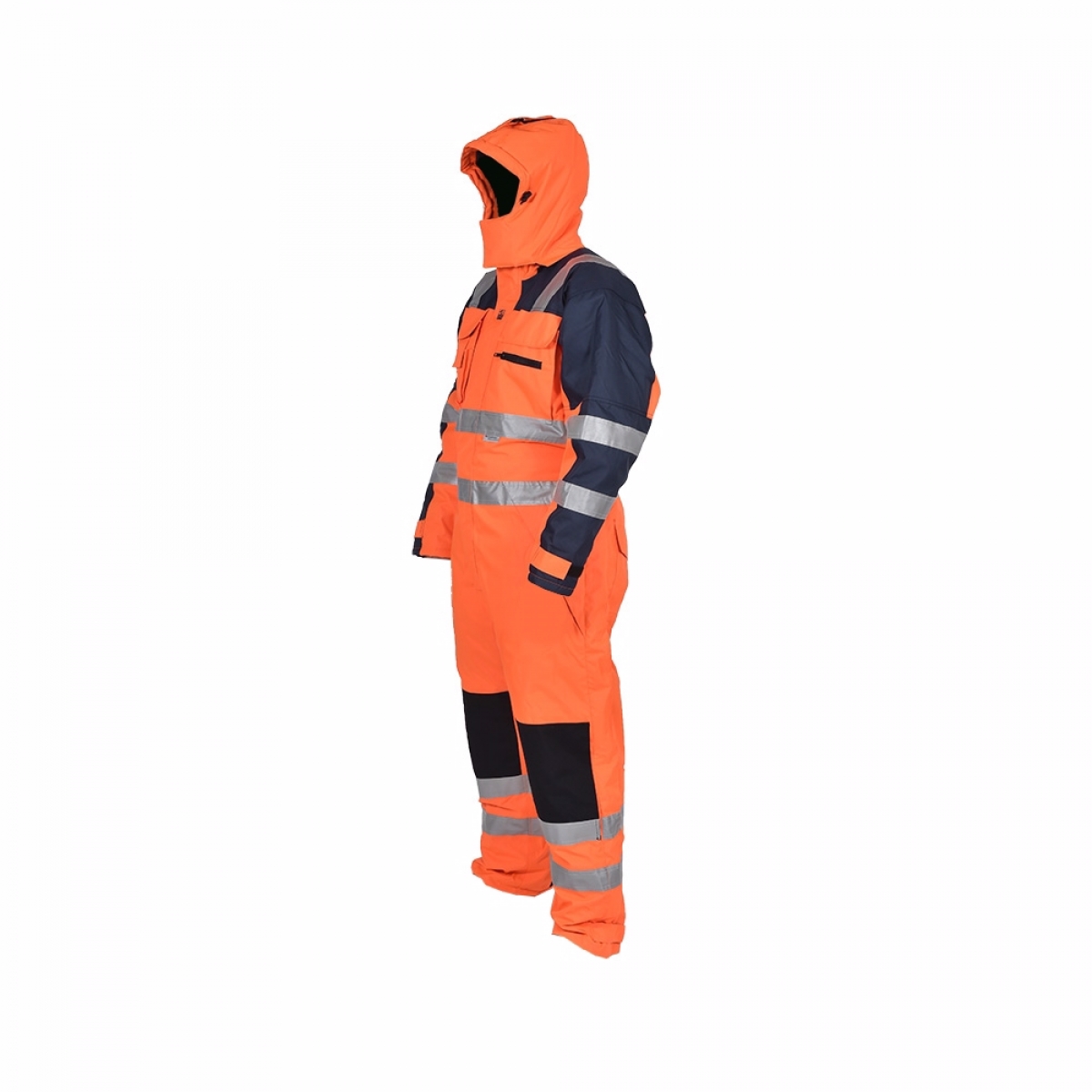 OCEAN-Breathable-Thermo-High-Vis-Overall, 240 g/m, neonorange/navy