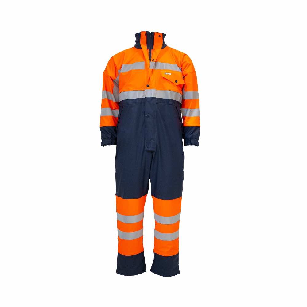 OCEAN-Beacon-Comfort-Insulatet-Overall, 210 g/m², neonorange/marine