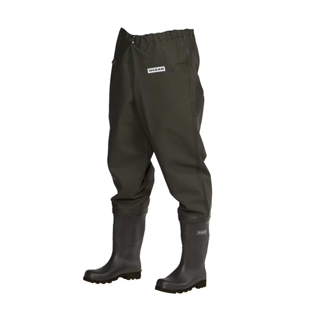 OCEAN-Original-Gürtelwathose S5, 500 g/m², dunekloliv