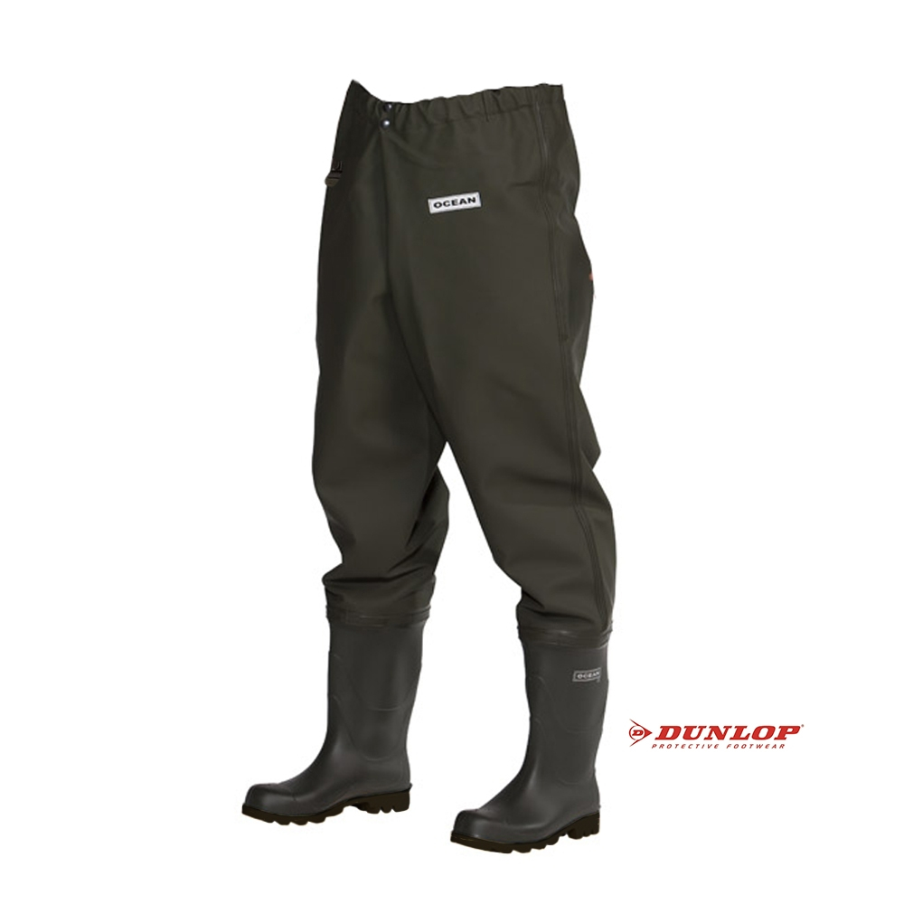 OCEAN-Original-Wathose, 700 g/m², dunkeloliv
