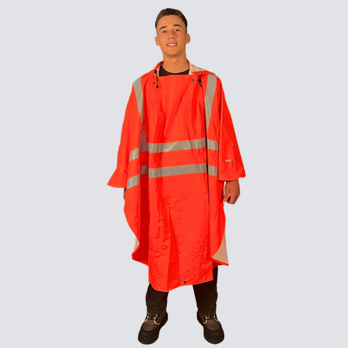 OCEAN-Beacon-Comfort-Poncho, 210 g/m², neonorange