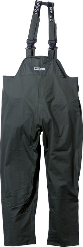 OCEAN-Regen-Latzhose, Weather Comfort, oliv