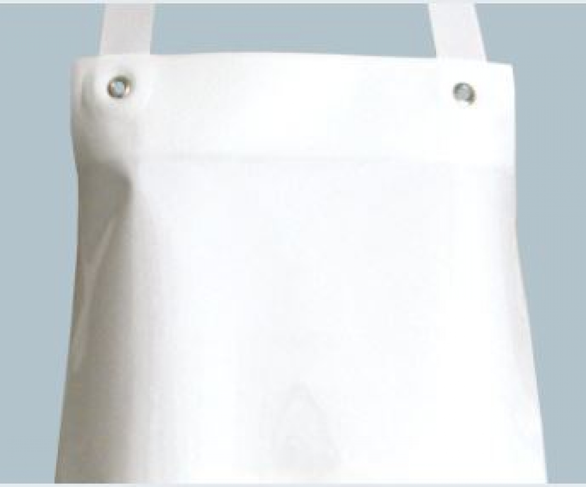 SCHLACHTHAUSFREUND-Workwear, Ledolin L-Schürze, 1353, gelb, VE = 5