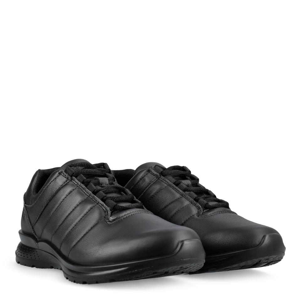 SIKA-2-BE LEATHER WORK SHOE NON SAFETY, schwarz