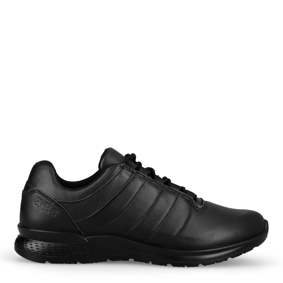 SIKA-2-BE LEATHER WORK SHOE NON SAFETY, schwarz