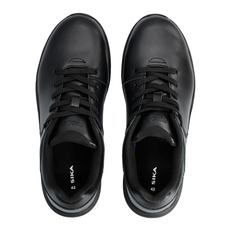 SIKA-Essential Leather Lace, schwarz
