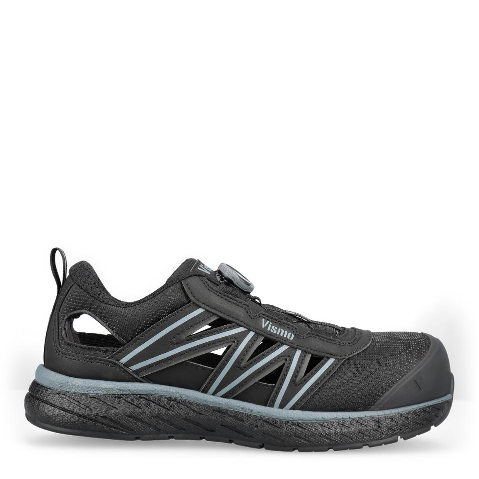 SIKA-VISMO ESD SANDAL W/BOA, schwarz