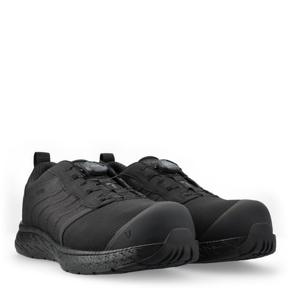 SIKA-VISMO ESD TEXTILE SHOE W/BOA, schwarz