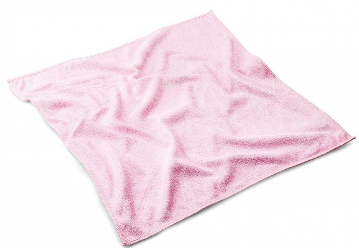 Mega Clean-Hygiene, Mikrofasertcher Stretch light rosa