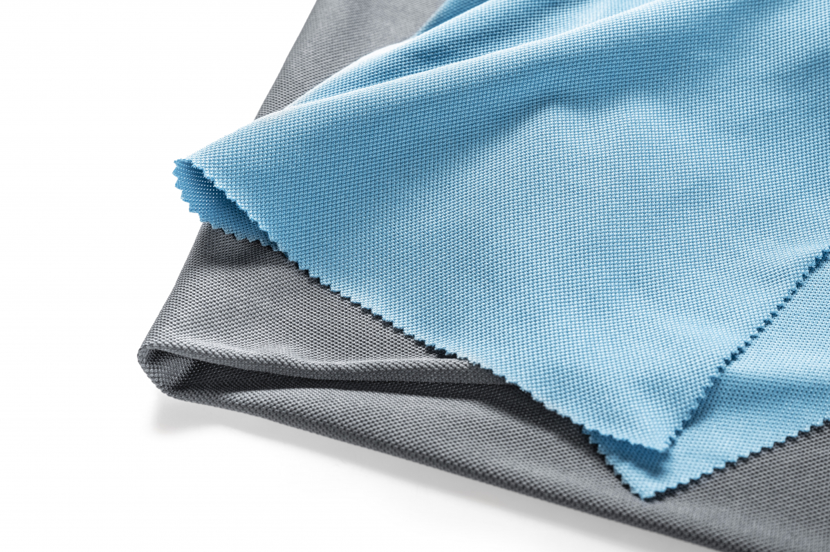 Mega-Clean-Hygiene, Filigranes Mikrofaser Gläsertuch, blau