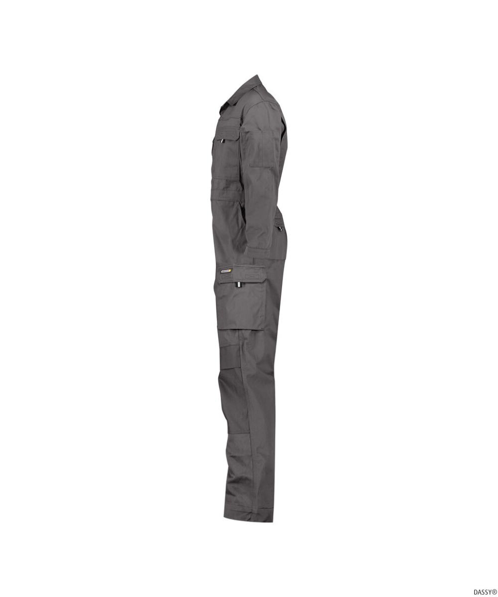 DASSY-Workwear, Overall NIMES 320 g/m², Arbeits-Berufs-Overall, grau