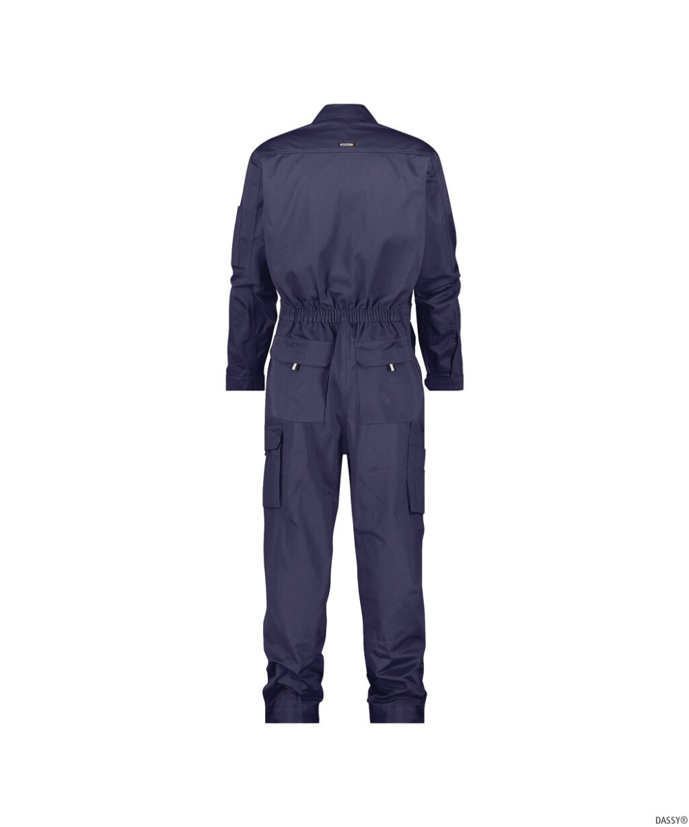 DASSY-Workwear, Overall NIMES 320 g/m², Arbeits-Berufs-Overall, dunkelblau