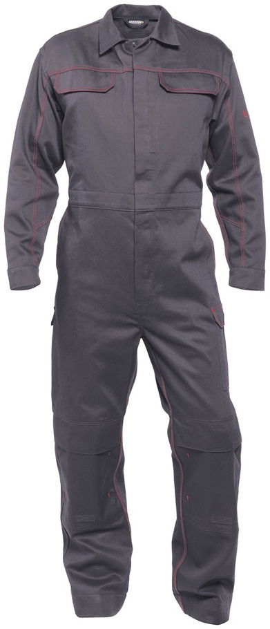 DASSY-Schweißer-Schutz, Flammhemmender Overall TORONTO grau