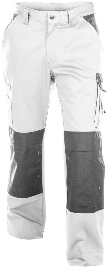 DASSY-Workwear, Bundhose BOSTON, , weiß/grau