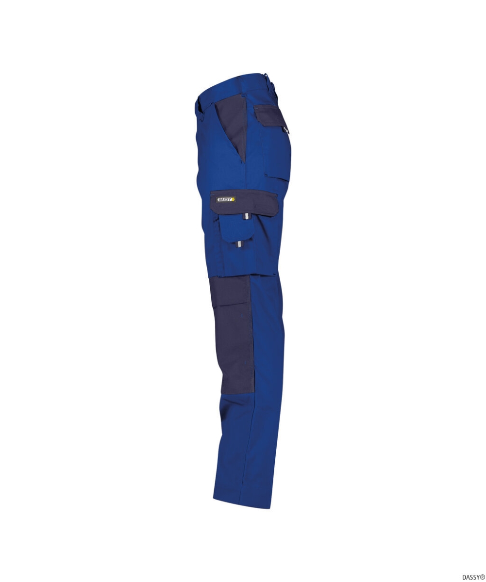 DASSY-Workwear, Bundhose BOSTON, , kornblau/dunkelblau