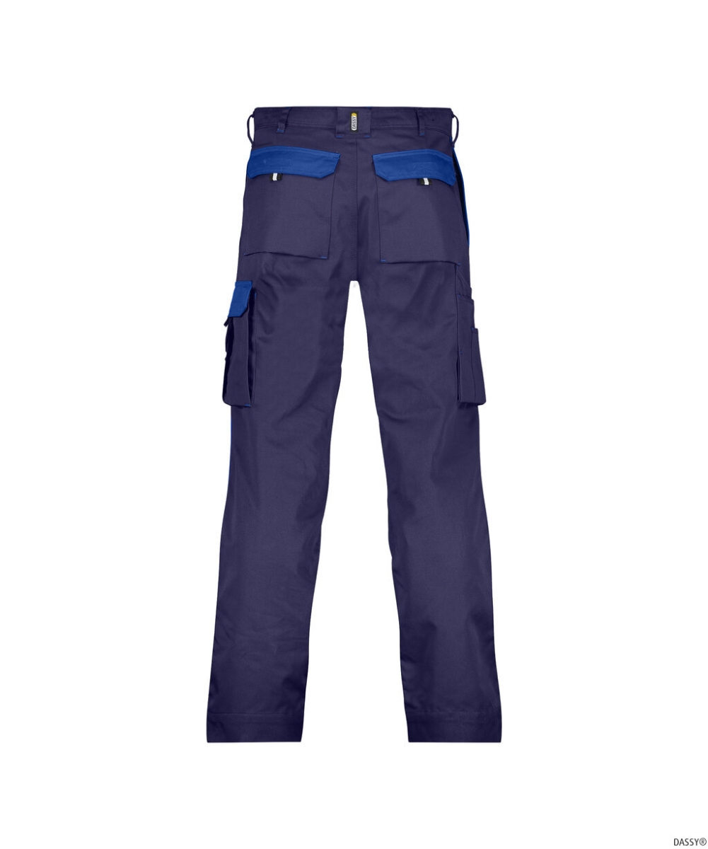 DASSY-Workwear, Bundhose BOSTON, , dunkelblau/kornblau