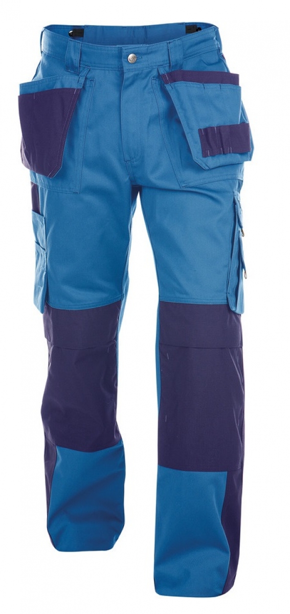 DASSY-Workwear, Bundhose "SEATTLE", , kornblau/dunkelblau