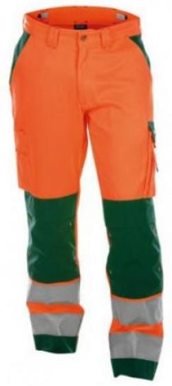 DASSY-Warnschutz, Bundhose BUFFALO orange/grün